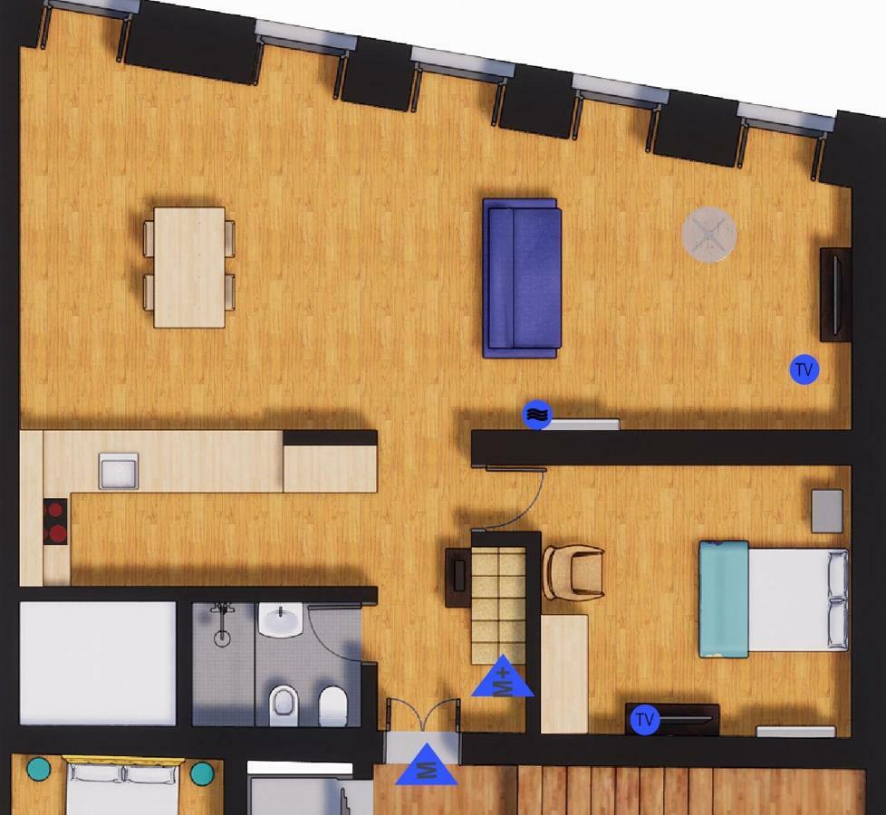Apa M - Loft Guesthouse Jardim Das Maes Charming Viseu Exterior foto